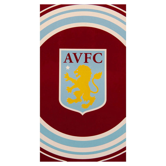 Maroon-Blue - Front - Aston Villa FC Pulse Beach Towel