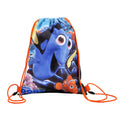 Blue-Orange - Front - Finding Dory Childrens-Kids Official Drawstring Gym Bag