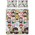 Multicolored - Pack Shot - Harry Potter Scene Reversible Duvet Set