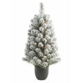 White - Front - Kaemingk Snowy Imperial Christmas Tree