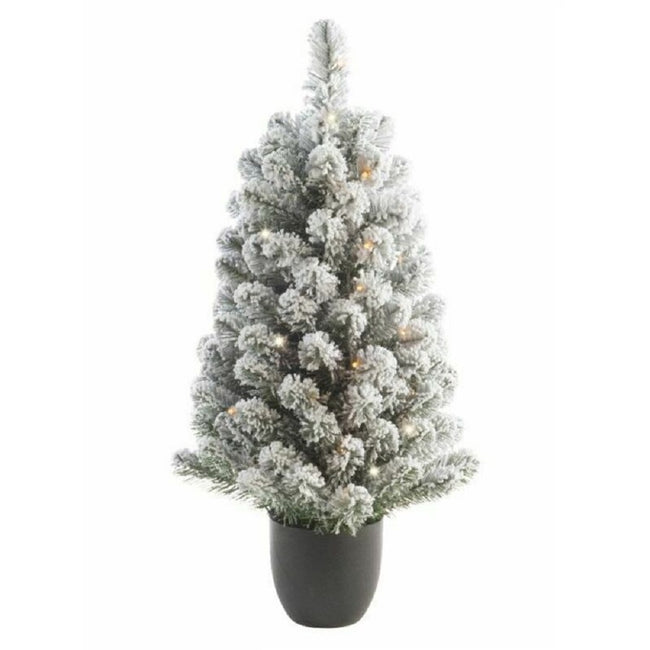 White - Front - Kaemingk Snowy Imperial Christmas Tree