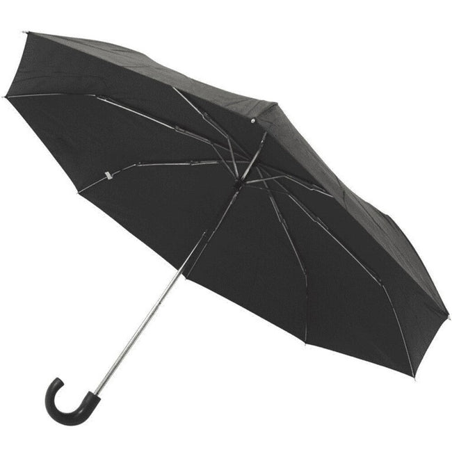 Black - Front - KS Brands Folding Umbrella