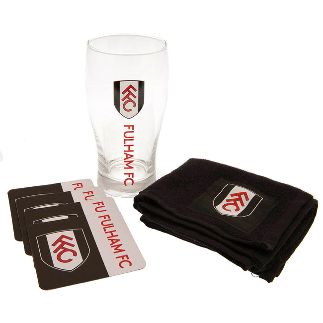 Black-White - Front - Fulham FC Crest Bar Set