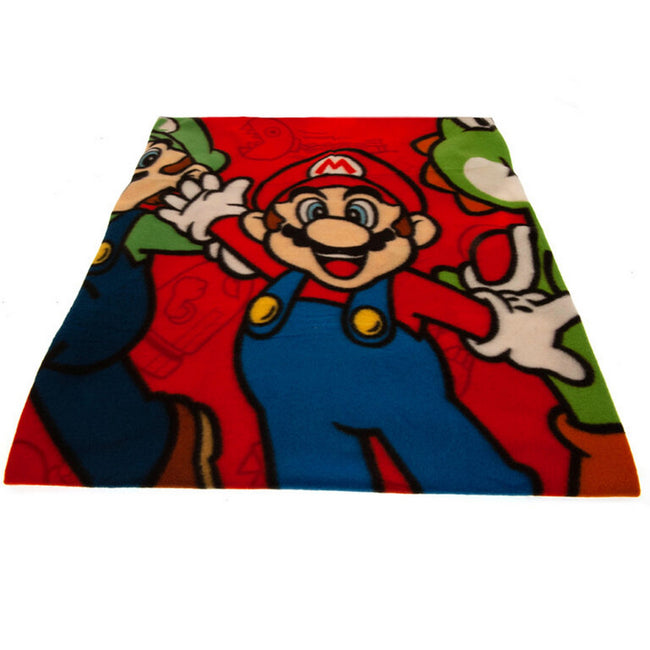 Red-Green - Front - Super Mario Fleece Blanket
