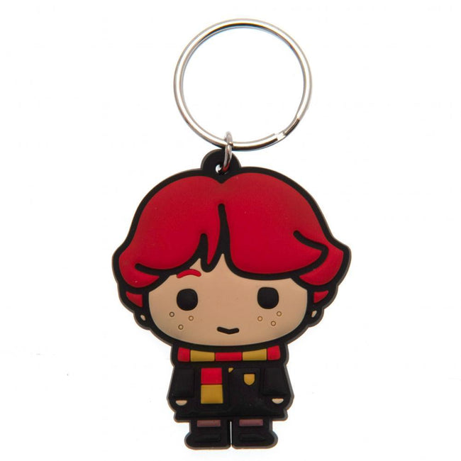 Multi-color - Front - Harry Potter Chibi Ron Keyring