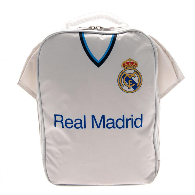 White - Front - Real Madrid F.C. Kit Lunch Bag