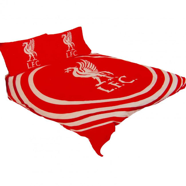 Red - Front - Liverpool FC Pulse Full Duvet Set