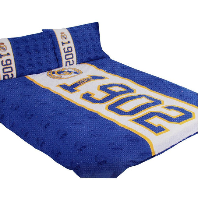 Blue - Front - Real Madrid CF Established Full Duvet Set