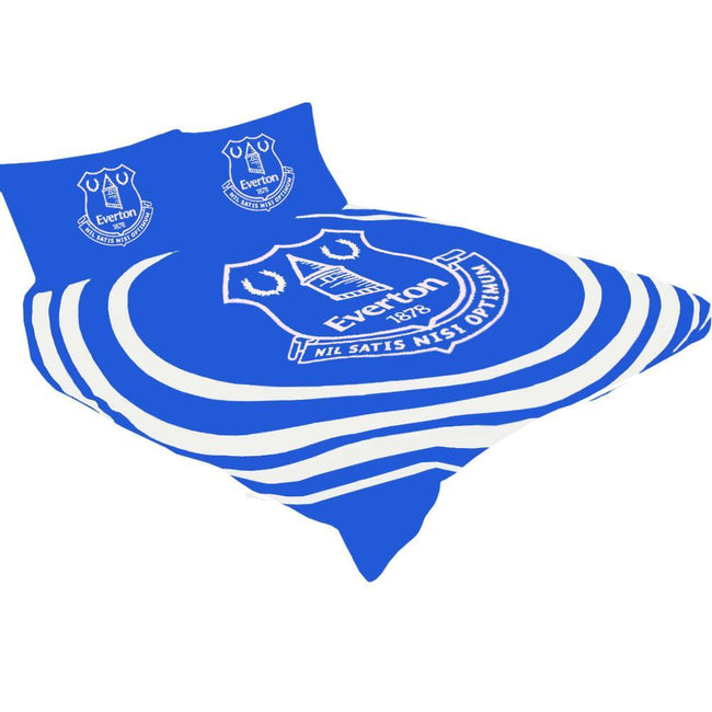 Blue - Front - Everton F.C. Double Duvet Set PL