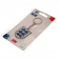 White-Blue - Back - England FA Metal Keyring