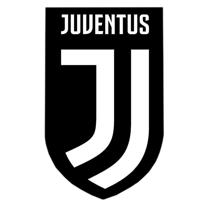 Black-White - Front - Juventus FC Crest Sticker