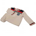White-Red-Blue - Back - England FA Baby 82 Retro Sleeper