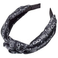 Black-White - Front - Harry Potter Knotted Headband