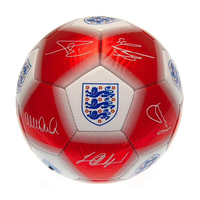Red-White-Blue - Front - England FA Skill Signature Soccer Ball