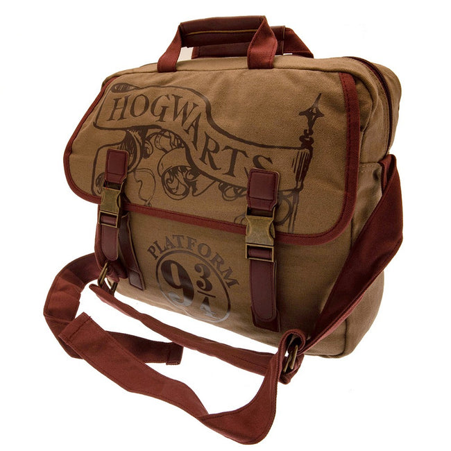 Tan-Brown - Lifestyle - Harry Potter 9 & 3 Quarters Messenger Bag