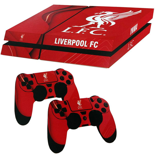 Red-White - Front - Liverpool FC Console Skin  Set