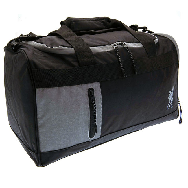 Black-Silver - Back - Liverpool FC Crest Carryall