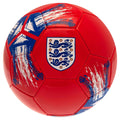 Red-Navy - Front - England FA Splash Soccer Ball