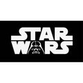 Black-White - Front - Star Wars Logo Towel