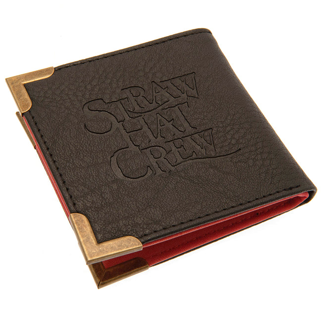 Black-Gold-Red - Side - One Piece Premium Skull Wallet