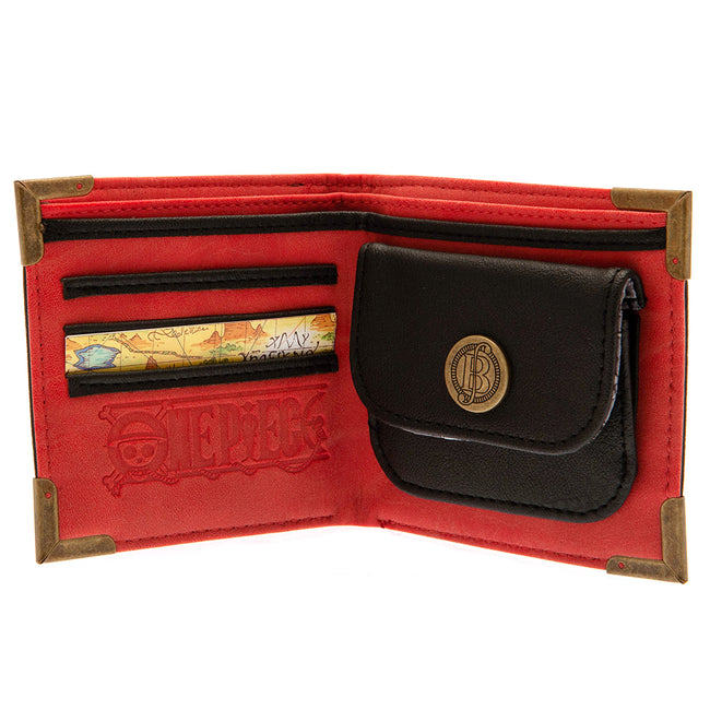 Black-Gold-Red - Lifestyle - One Piece Premium Skull Wallet