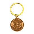 Antique Gold - Front - Rangers FC Crest Keychain