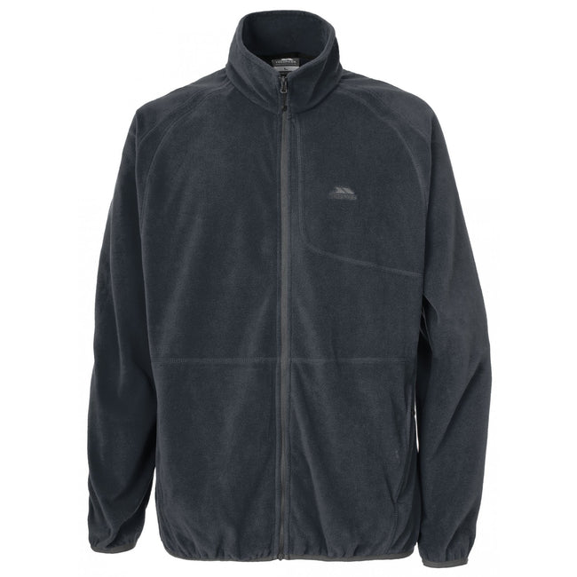 Flint - Front - Trespass Mens Gladstone Full Zip Fleece Jacket