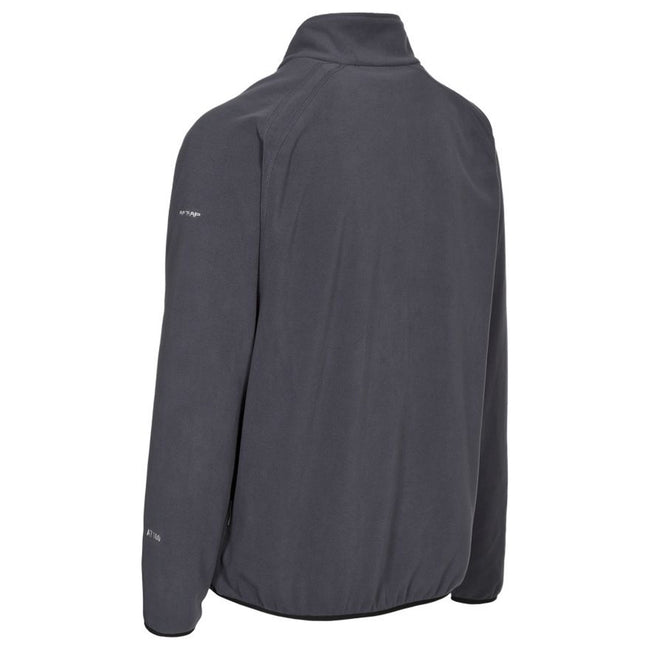 Flint - Back - Trespass Mens Gladstone Full Zip Fleece Jacket