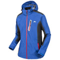 Electric Blue - Front - Trespass Mens Klaus Adjustable Waterproof Jacket
