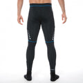 Black - Pack Shot - Trespass Mens Brute Base Layer Compression Bottoms-Pants