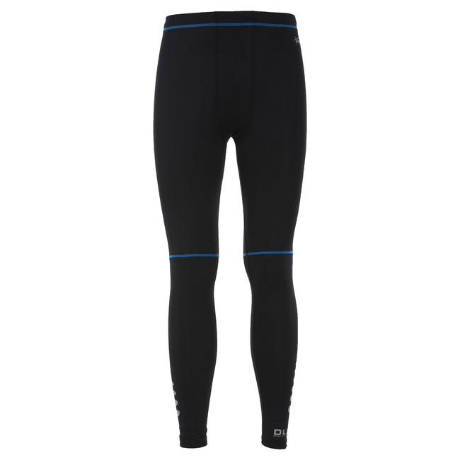 Black - Front - Trespass Mens Brute Base Layer Compression Bottoms-Pants