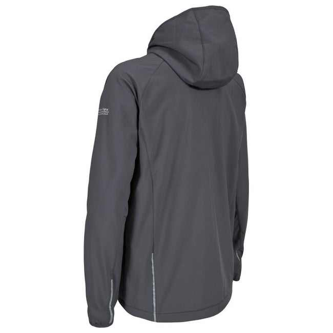 Flint - Back - Trespass Mens Bathurst Water Resistant Softshell Jacket