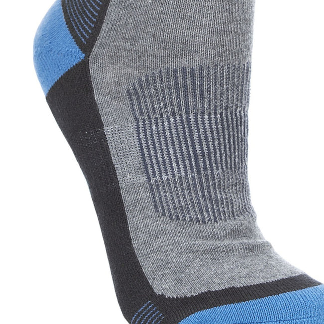 Cobalt - Back - Trespass Mens Deeper Padded Hiking Boot Socks (1 Pair)