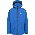 Electric Blue - Front - Trespass Mens Kumar Waterproof DLX Jacket