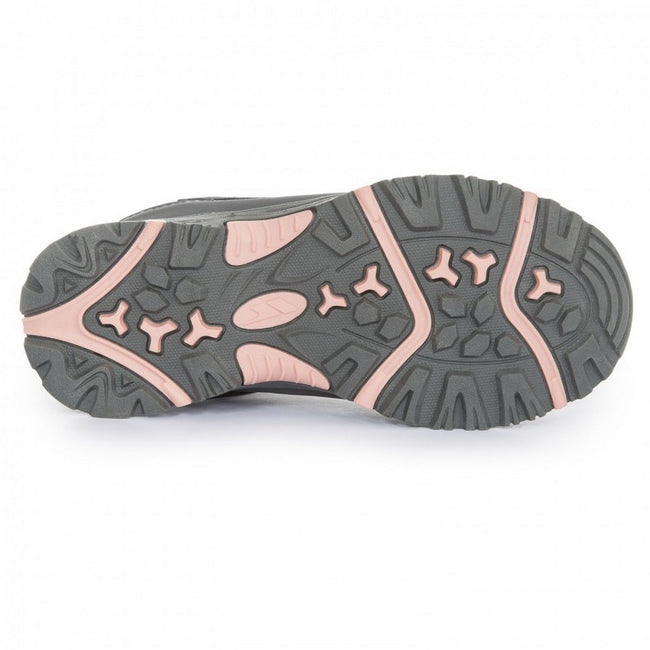 Marlin Blush - Side - Trespass Childrens-Kids Cumberbatch Waterproof Walking Boots