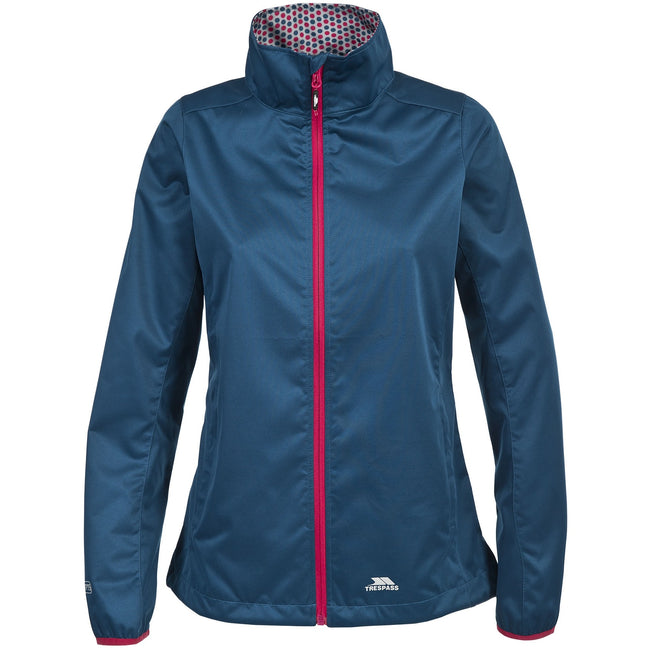 Midnight Blue - Front - Trespass Womens-Ladies Frieda Waterproof Softshell Jacket