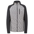 Black - Front - Trespass Mens Ferris Full Zip Active Top