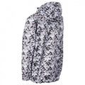 Grey Camo - Back - Trespass Qikpac Printed Packaway Waterproof Jacket