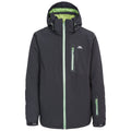 Black - Front - Trespass Mens Kilkee Waterproof Ski Jacket