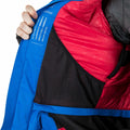 Blue - Side - Trespass Mens Izard Ski Jacket
