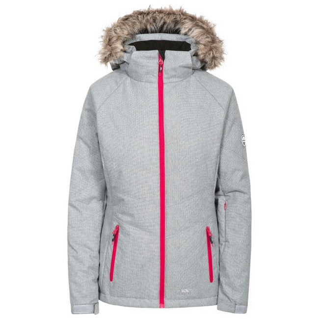 Cool Gray - Front - Trespass Womens-Ladies Always Ski Jacket
