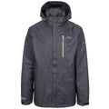 Black Marl - Front - Trespass Mens Dupree Waterproof Jacket