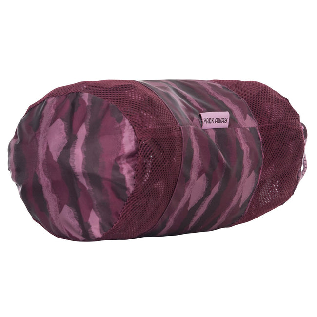 Fig Print - Side - Trespass Womens-Ladies Indulge Waterproof Packaway Jacket