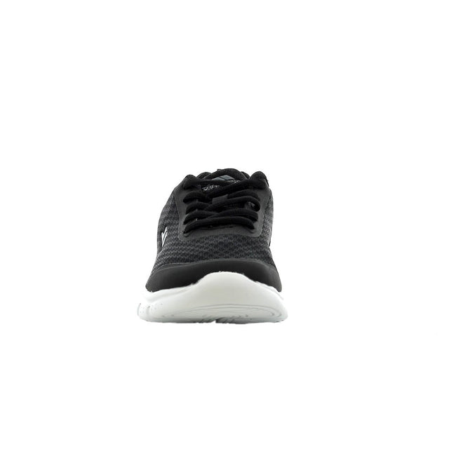Black - Back - Trespass Tracking Kids Memory Foam Sneakers
