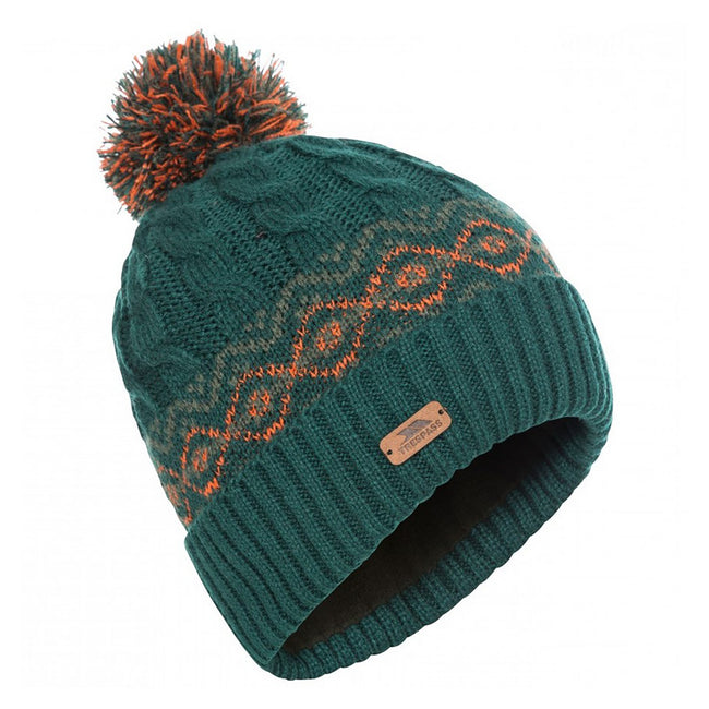 Forest Green - Front - Trespass Mens Andrews Hat
