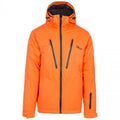 Orange - Front - Trespass Mens DLX Banner Ski Jacket