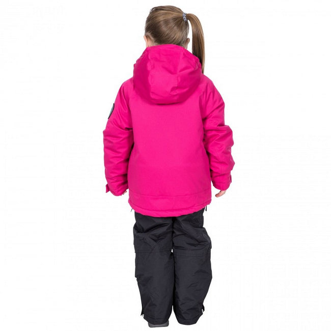 Cassis - Back - Trespass Luwin Kids DLX Ski Jacket