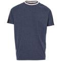 Navy Marl - Front - Trespass Mens Tipping Tee T-Shirt