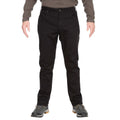 Black - Front - Trespass Mens Yockenwaite Walking Pants