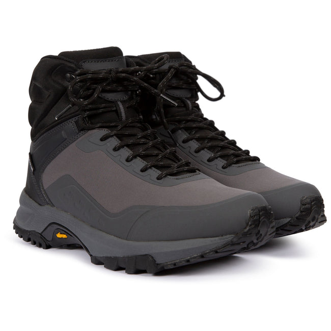 Gray - Front - Trespass Mens Landen DLX Walking Boots